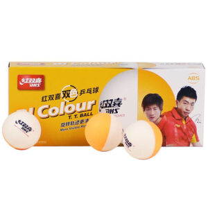 М'ячі для настільного тенісу DHS Cell-Free Dual BI Colour
