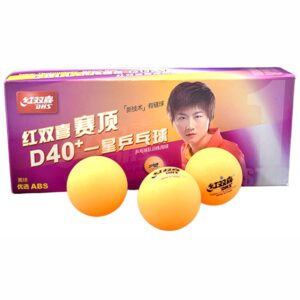 М'ячі для настільного тенісу DHS Cell-Free Dual 40+ мм 1* Orange