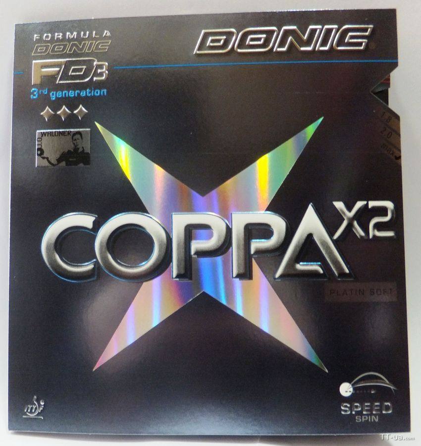 Накладка Donic Coppa X2 Platin Soft